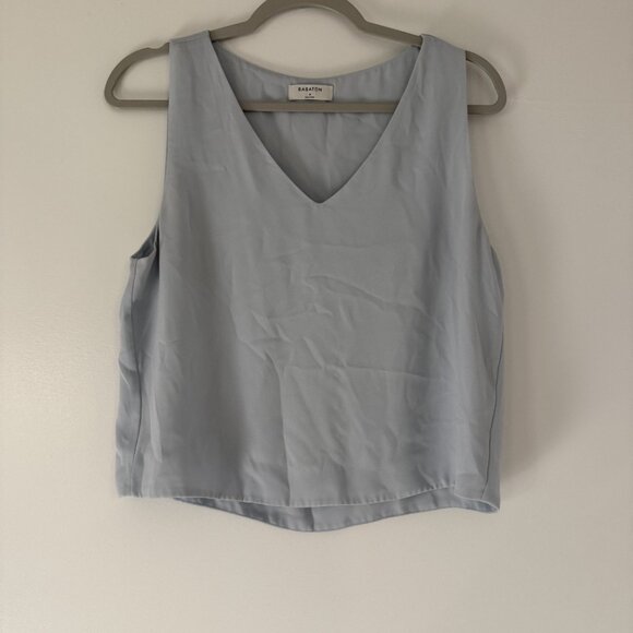 ARITZIA Babaton - Light Blue Blouse (Size M) - Picture 5 of 6